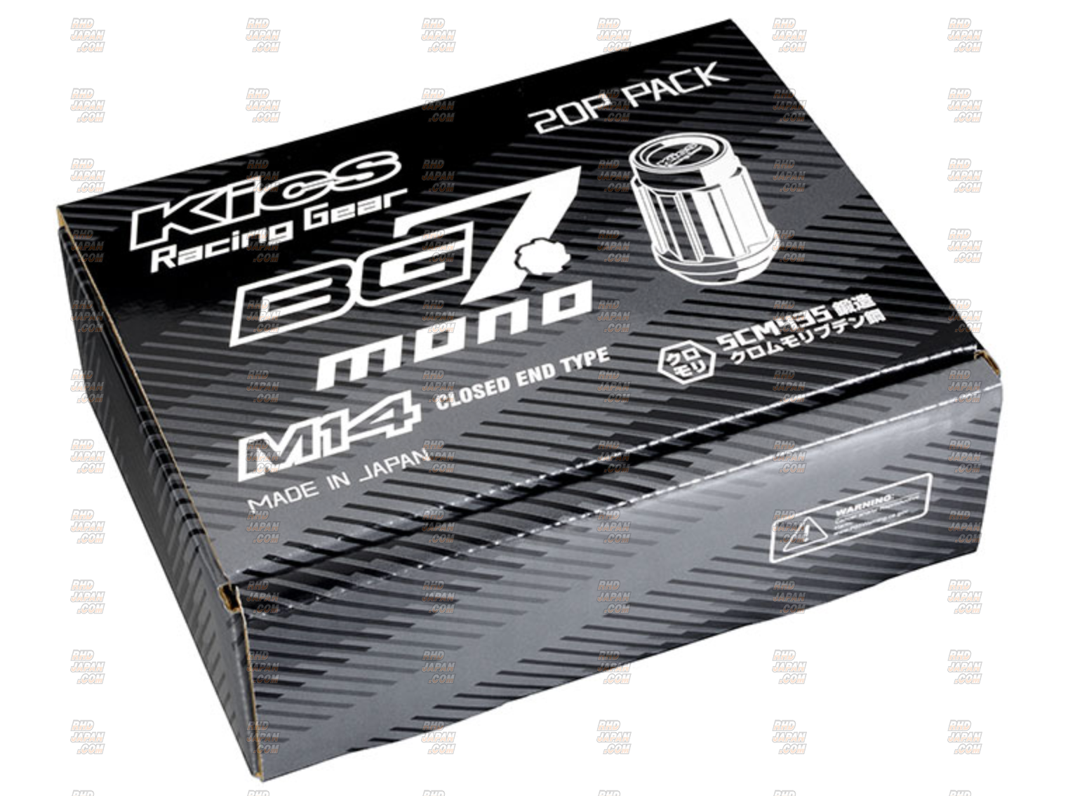 Kyo-Ei KICS Racing Gear BG7 MONO Lug Nut M14xP1.5 20P - RHDJapan